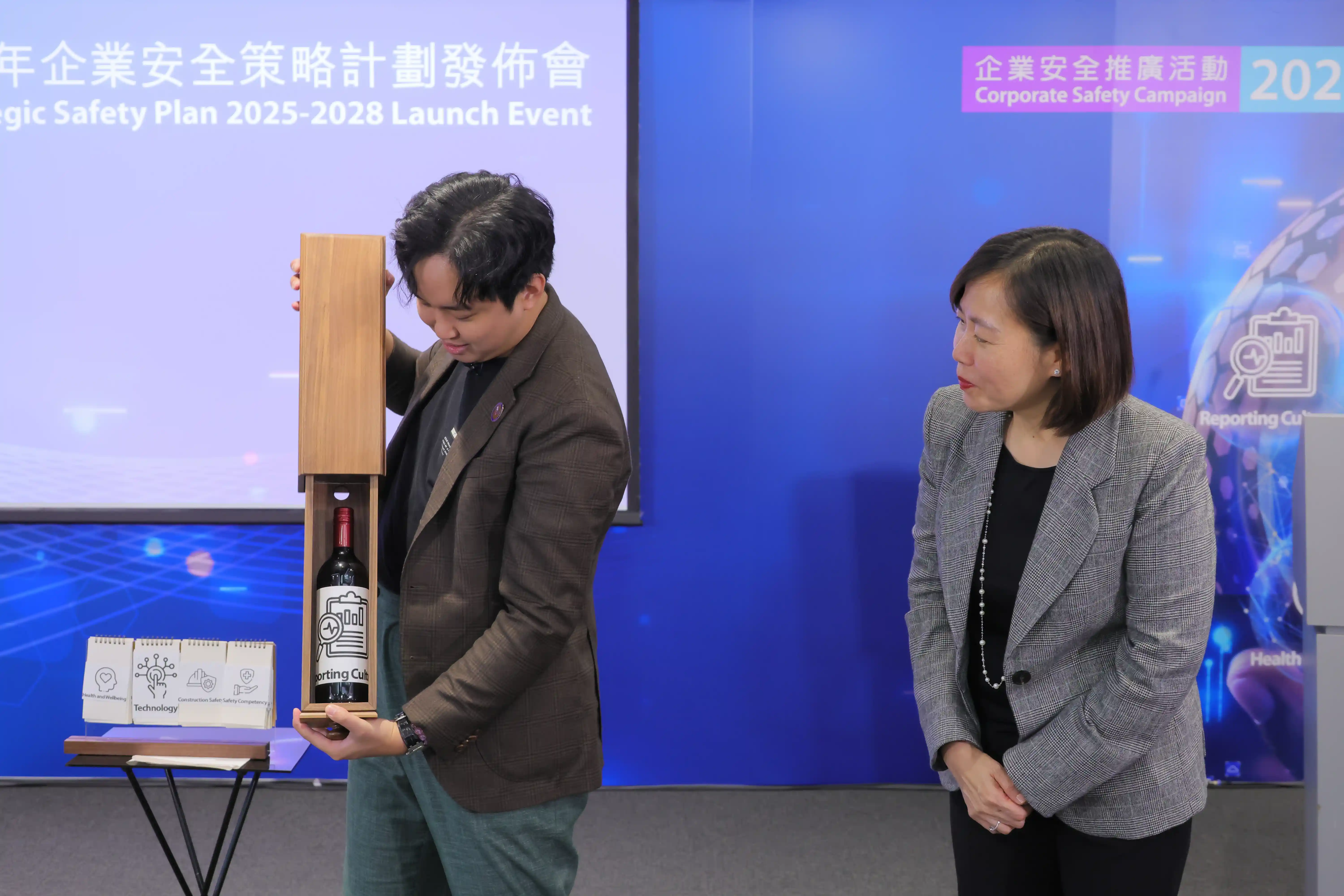 Magician performing a bottle appearance trick, symbolizing product reveals